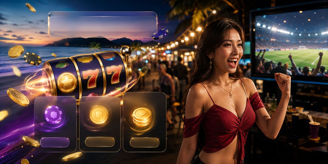 Pemain menikmati permainan slot dan kad di Langkawi melalui peranti mudah alih